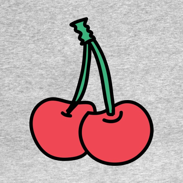 Cherry tee shirt t-shirt by SunArt-shop